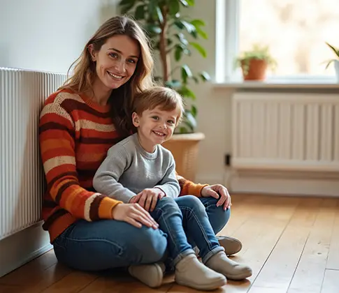 Confort thermique optimal en hiver grâce à une pompe à chaleur hybride gaz performante